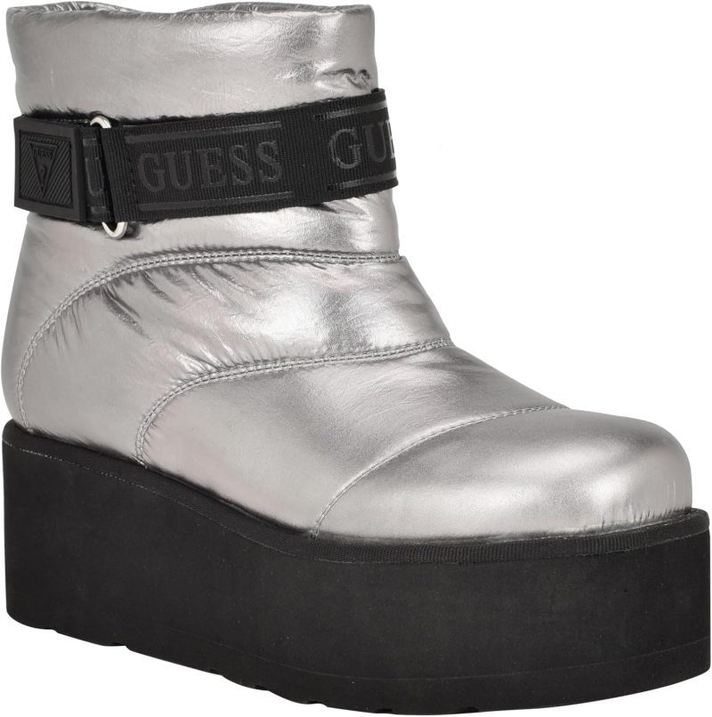 GUESS womens Jilona 6.5, Pewter 060